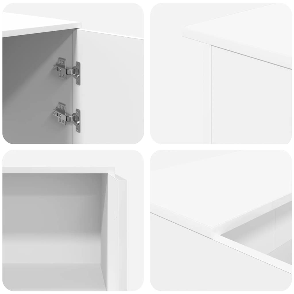 Receptionsskranke 135x50x103,5 Cm Og 155x50x103,5 Cm Konstrueret Træ - Billede 12
