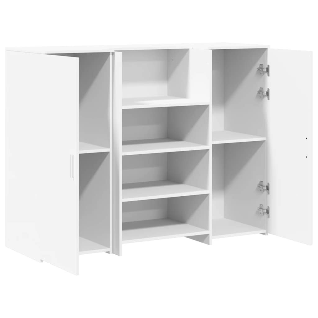 Receptionsskranke 135x50x103,5 Cm Og 155x50x103,5 Cm Konstrueret Træ - Billede 6