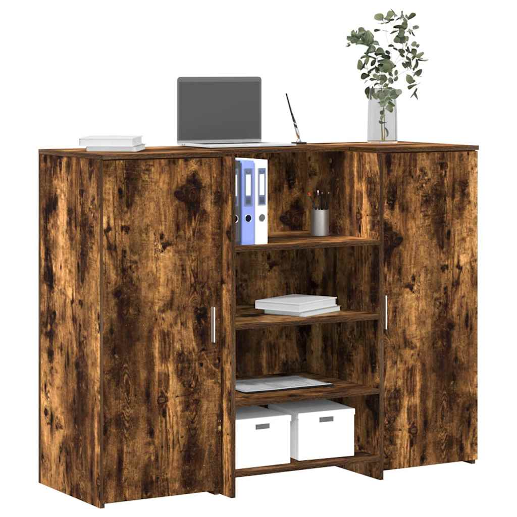 Receptionsskranke 135x50x103,5 Cm Og 155x50x103,5 Cm Konstrueret Træ
