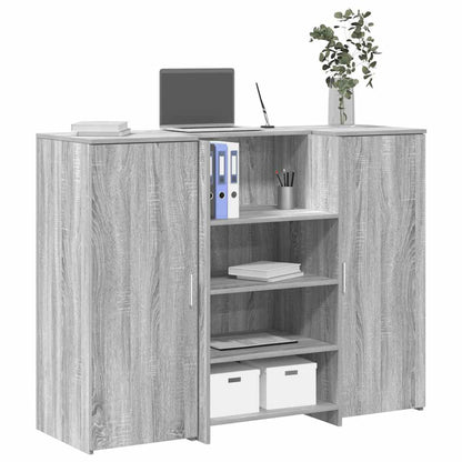 Receptionsskranke 135x50x103,5 Cm Og 155x50x103,5 Cm Konstrueret Træ