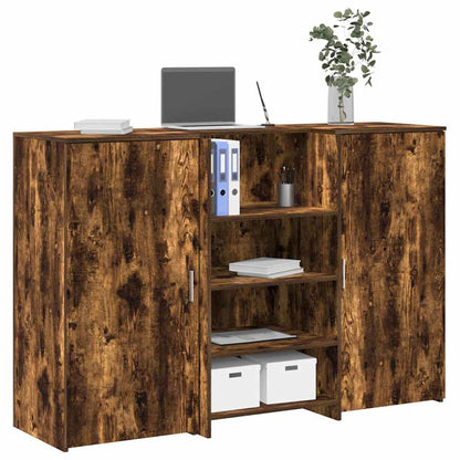 Receptionsskranke 135x50x103,5 Cm Og 155x50x103,5 Cm Konstrueret Træ