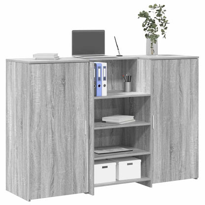 Receptionsskranke 135x50x103,5 Cm Og 155x50x103,5 Cm Konstrueret Træ