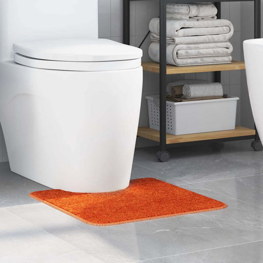 Skridsikker Badeværelsesmåtte Med Toiletudskæring Orange - Hovedbillede