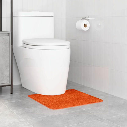 Skridsikker Badeværelsesmåtte Med Toiletudskæring Orange - Billede 3