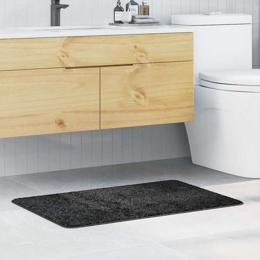 Antiskrid Badmåtte Mørkegrå 60 X 90 Cm Pp - Hovedbillede