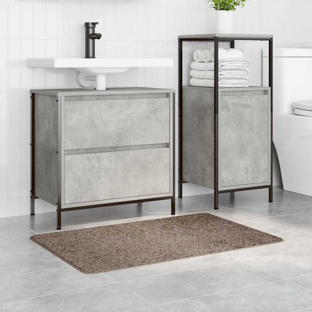 Antiskrid Badmåtte Brun 60 X 90 Cm Pp - Billede 3