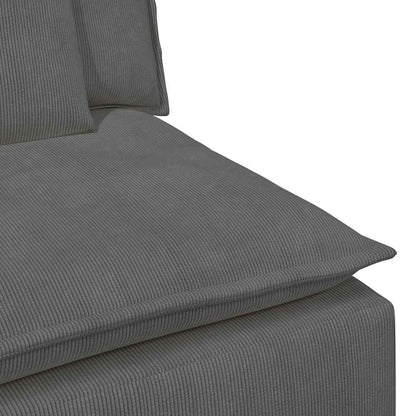 Modulsofa Med Fodskammel Og Hynder - Billede 10