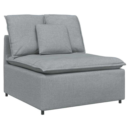 Modulsofa Med Fodskammel Og Hynder - Billede 4