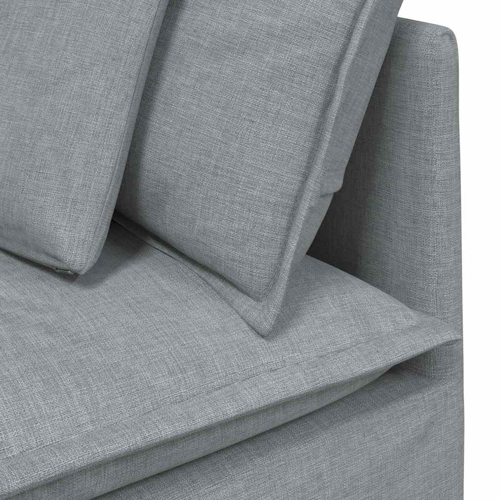 Modulsofa Med Fodskammel Og Hynder - Billede 11