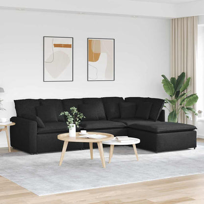 Modulsofa Med Fodskammel Og Hynder
