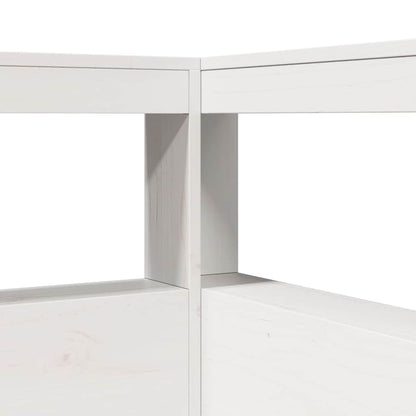 Seng Med Reol Uden Madras Massivt Fyrretræ