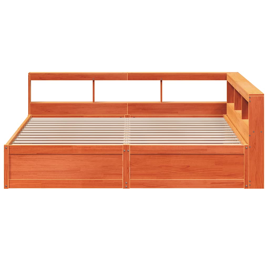 Seng Med Reol Uden Madras 200X200Cm Massivt Fyrretræ