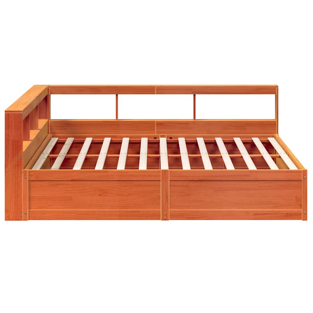 Seng Med Reol Uden Madras 200X200Cm Massivt Fyrretræ