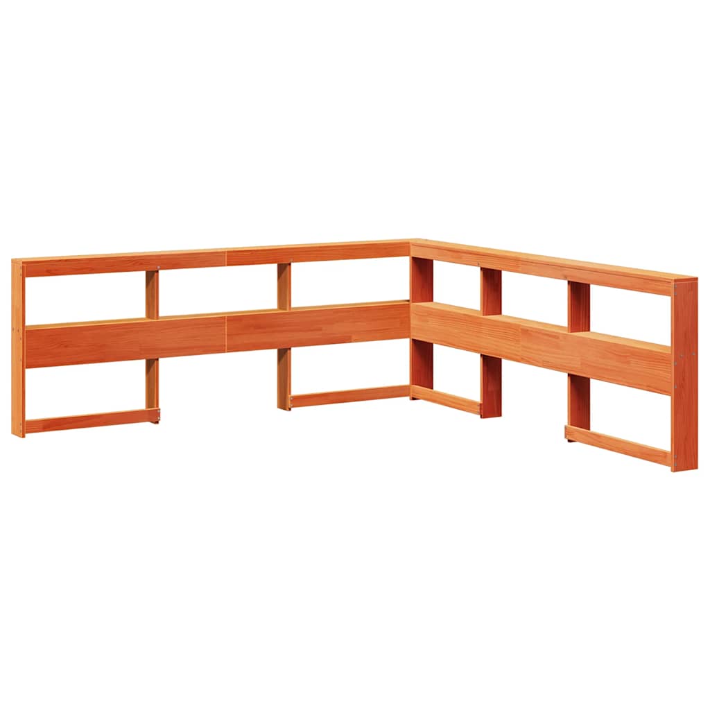Seng Med Reol Uden Madras 200X200Cm Massivt Fyrretræ