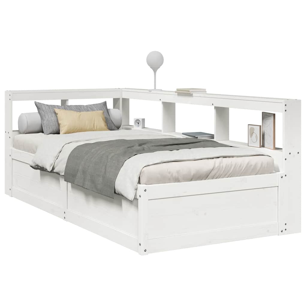Seng Med Reol Uden Madras 200X200Cm Massivt Fyrretræ