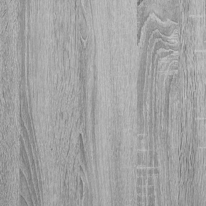 Væghylde 43x9x60 Cm Konstrueret Træ Grå Sonoma-eg - Billede 8