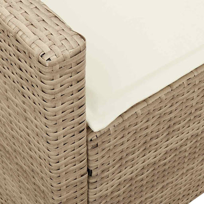 Havesofa Med Hynder Polyrattan - Billede 8