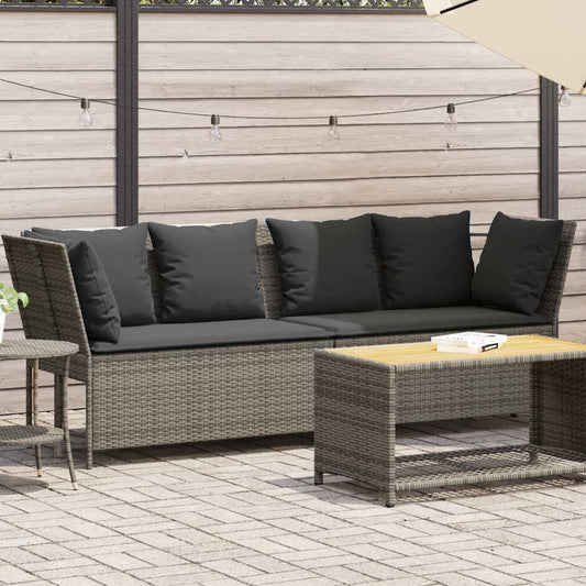 Havesofa Med Hynder Polyrattan