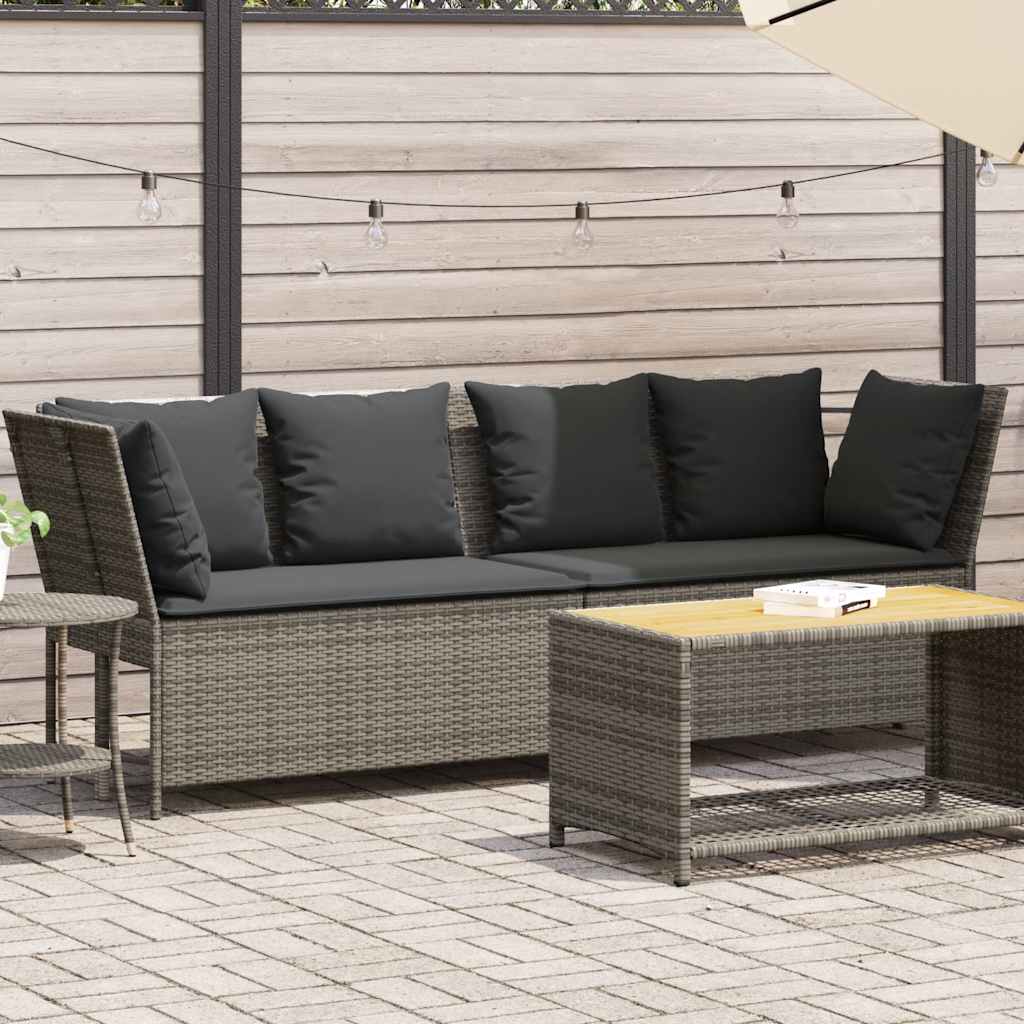 Havesofa Med Hynder Polyrattan - Variant 4104124