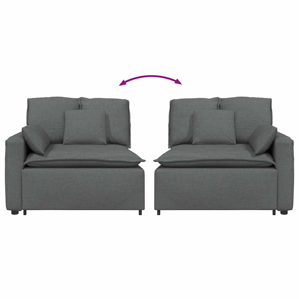 Sofa Armlænsendemodul Med Hynder 100 Cm