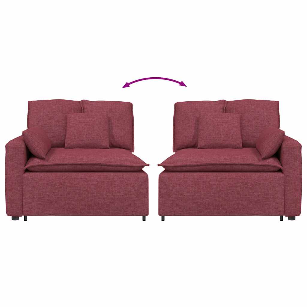 Sofa Armlænsendemodul Med Hynder 100 Cm