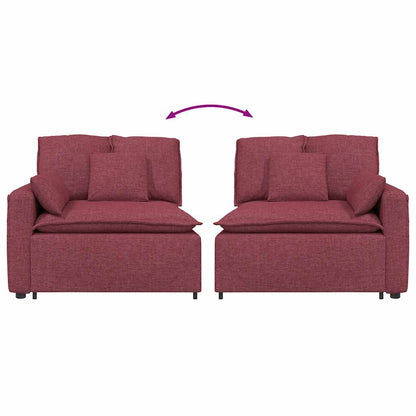 Sofa Armlænsendemodul Med Hynder 100 Cm