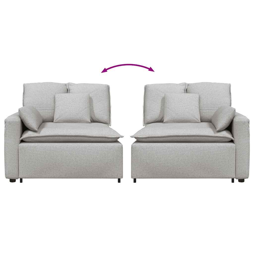 Sofa Armlænsendemodul Med Hynder 100 Cm