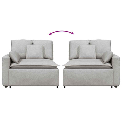 Sofa Armlænsendemodul Med Hynder 100 Cm