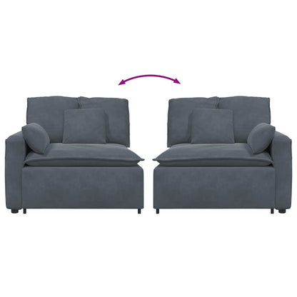 Sofaarmlænsendemodul Med Hynder 100 Cm
