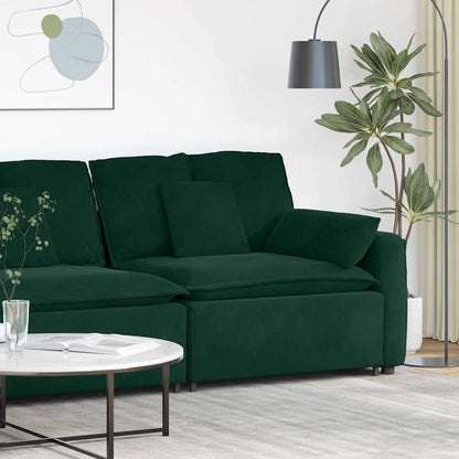 Modulopbygget Sofaarmlænsendemodul Med Hynder 100 Cm - Variant 4104401