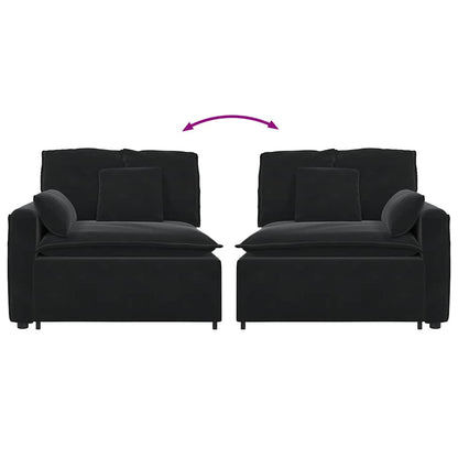 Sofaarmlænsendemodul Med Hynder 100 Cm