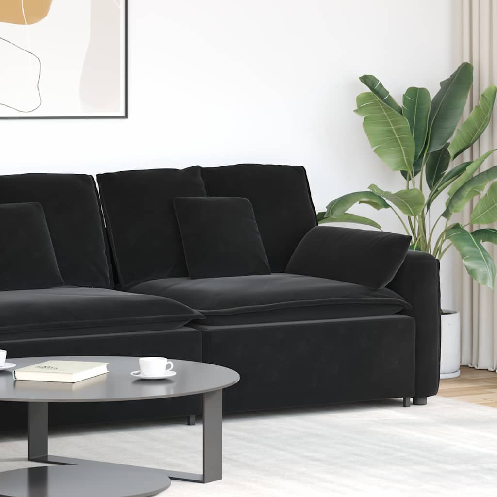 Modulopbygget Sofaarmlænsendemodul Med Hynder 100 Cm - Variant 4104404