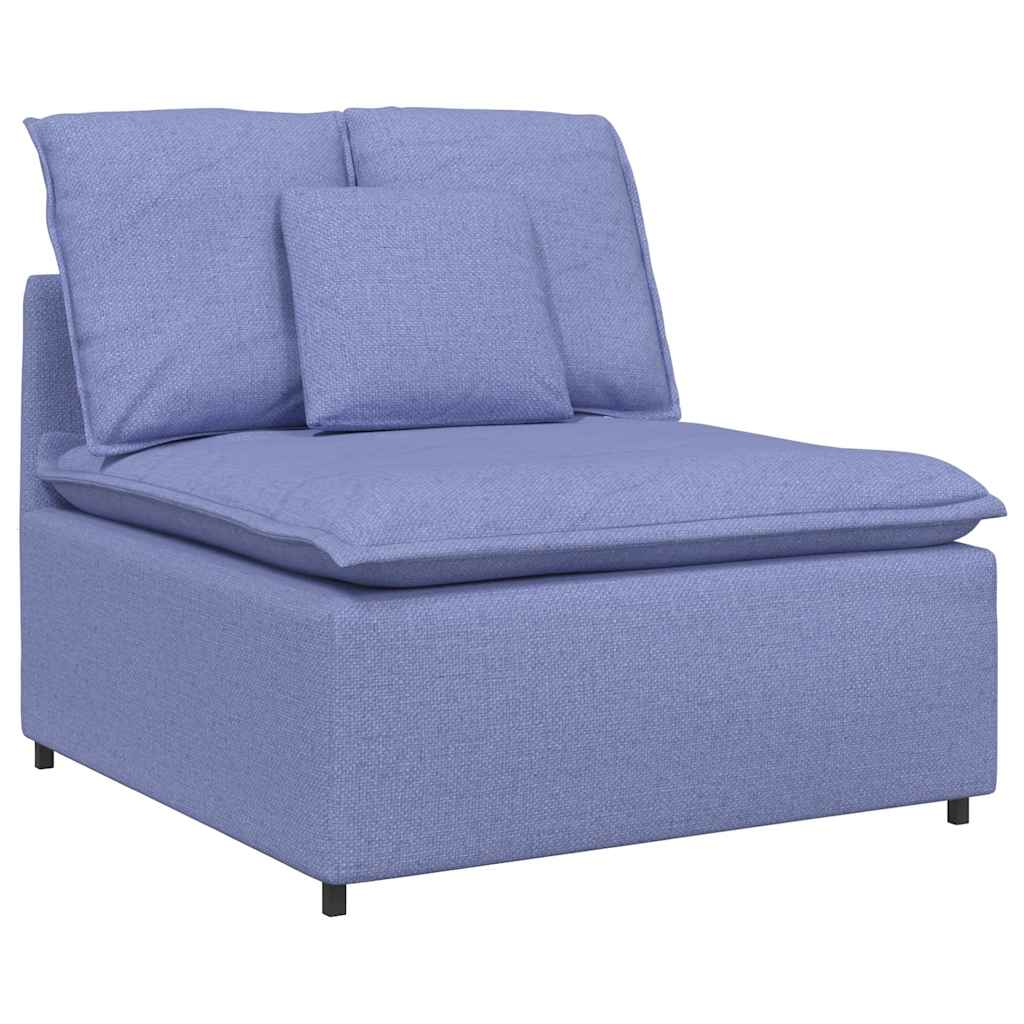 Modulopbygget Sofacentermodul Med Hynder 100 Cm Jeansblå - Billede 2
