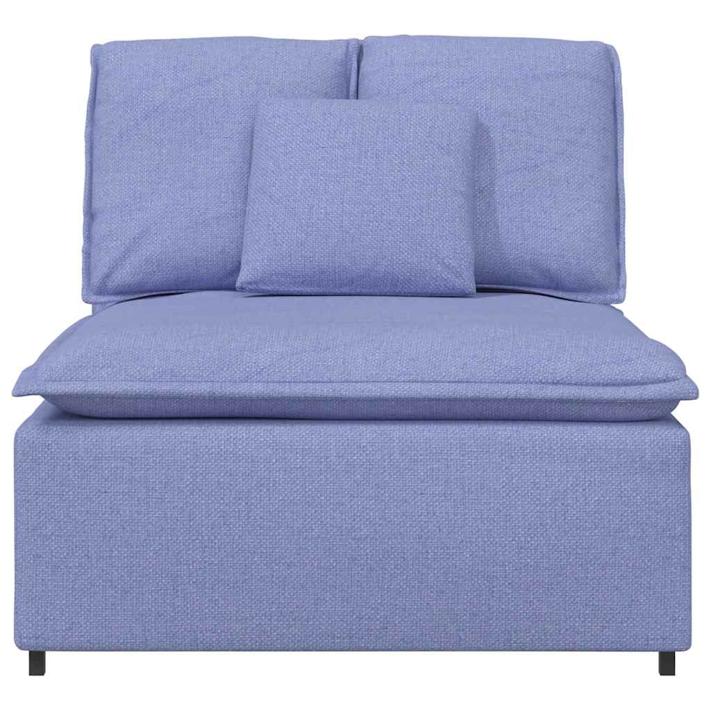 Modulopbygget Sofacentermodul Med Hynder 100 Cm Jeansblå - Billede 3