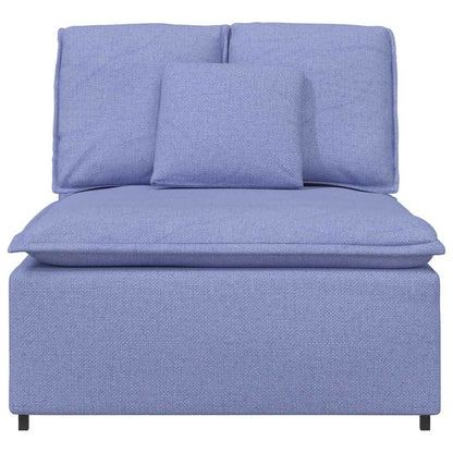 Modulopbygget Sofacentermodul Med Hynder 100 Cm Jeansblå - Billede 3