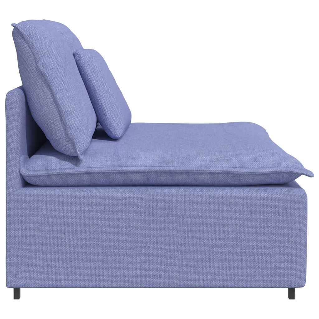 Modulopbygget Sofacentermodul Med Hynder 100 Cm Jeansblå - Billede 4