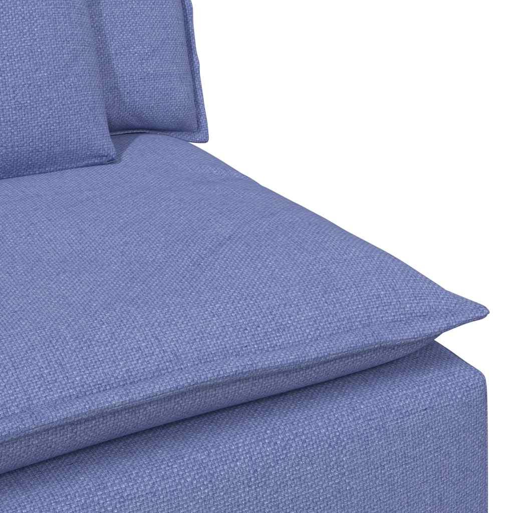 Modulopbygget Sofacentermodul Med Hynder 100 Cm Jeansblå - Billede 6