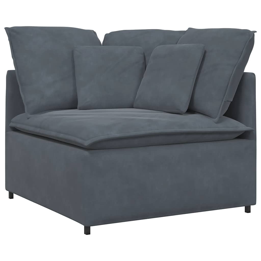 Modulsofa Hjørnemodul Med Hynder 100 Cm - Billede 2