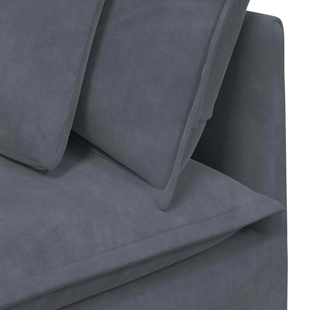 Modulsofa Hjørnemodul Med Hynder 100 Cm - Billede 6
