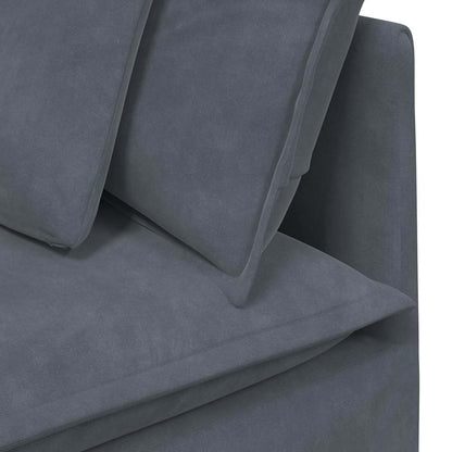 Modulsofa Hjørnemodul Med Hynder 100 Cm - Billede 6