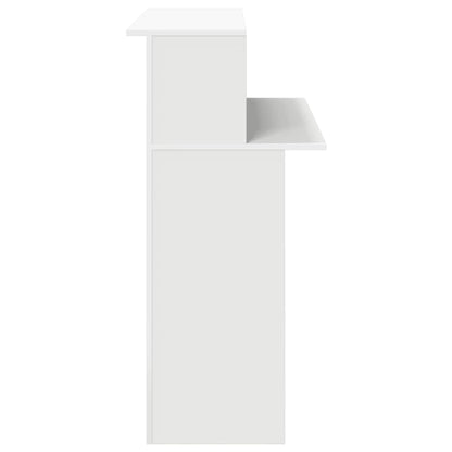Receptionsskranke 100X50X103,5 Cm Konstrueret Træ Beton Grå