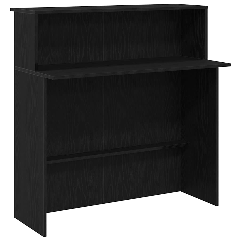 Receptionsskranke 100X50X103,5 Cm Konstrueret Træ Beton Grå