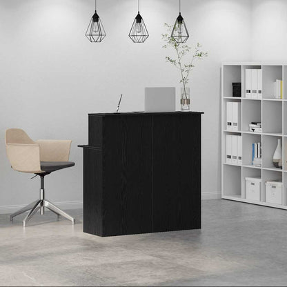 Receptionsskranke 100X50X103,5 Cm Konstrueret Træ Beton Grå