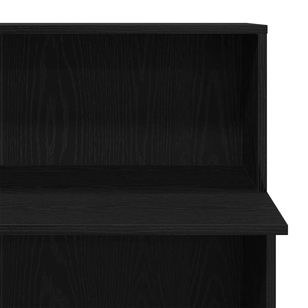 Receptionsskranke 100X50X103,5 Cm Konstrueret Træ Beton Grå
