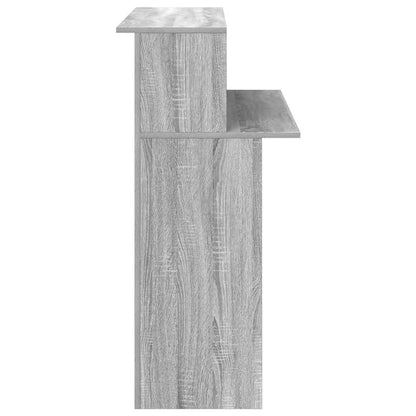 Receptionsskranke 100X50X103,5 Cm Konstrueret Træ Beton Grå