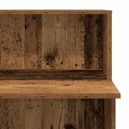 Receptionsskranke 100X50X103,5 Cm Konstrueret Træ Beton Grå
