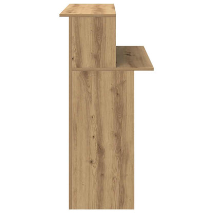 Receptionsskranke 100X50X103,5 Cm Konstrueret Træ Beton Grå