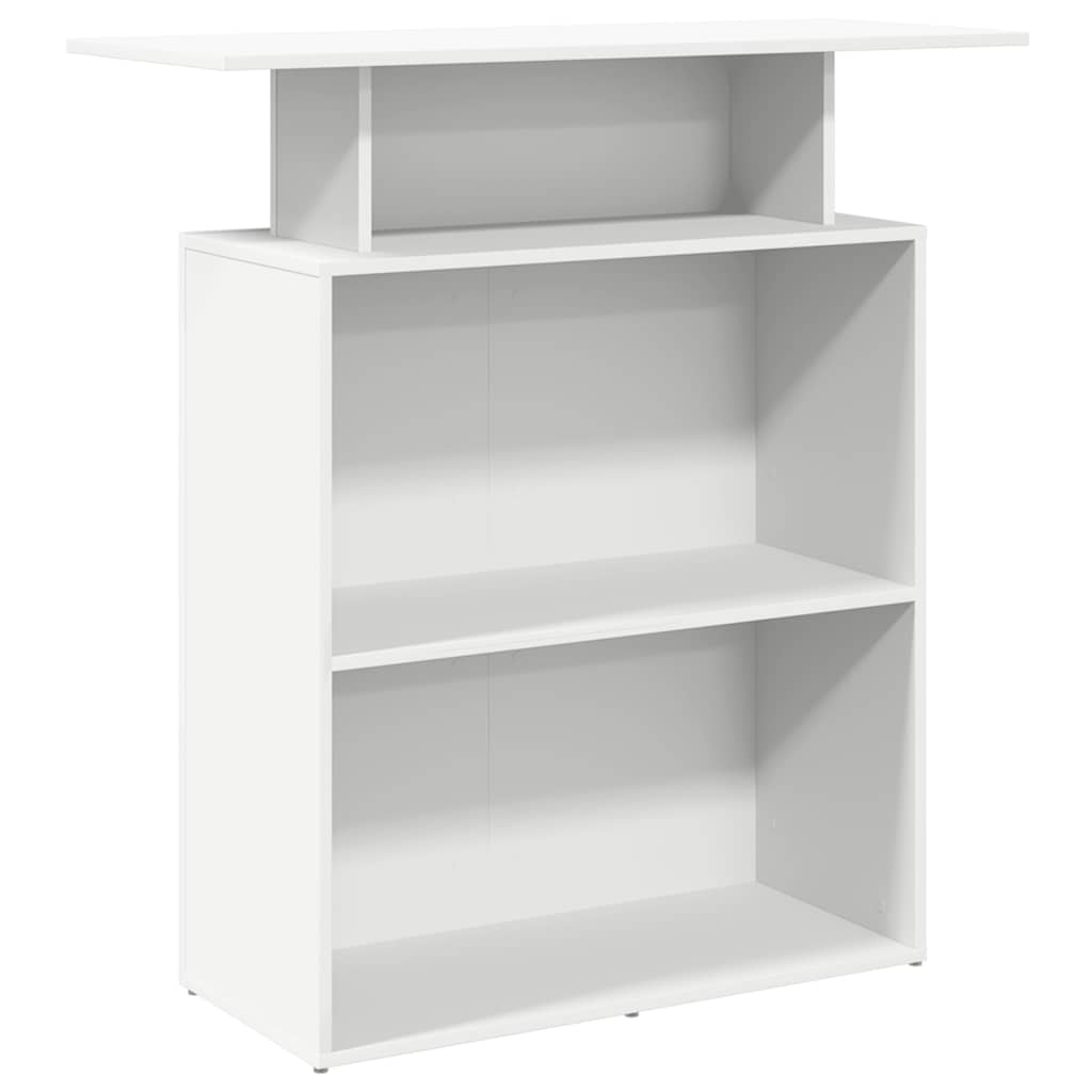 Receptionsskranke 100x40x104 Cm Konstrueret Træ - Billede 2
