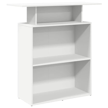 Receptionsskranke 100x40x104 Cm Konstrueret Træ - Billede 2