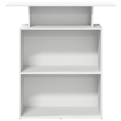Receptionsskranke 100x40x104 Cm Konstrueret Træ - Billede 5